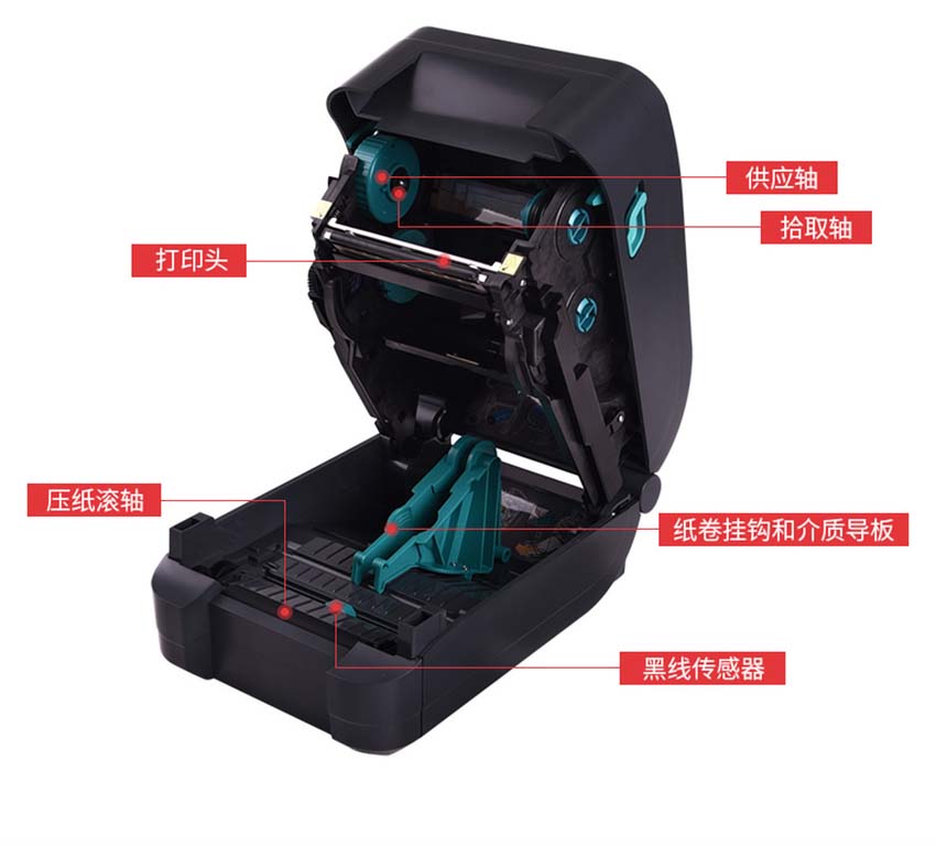 斑馬Zebra GT820桌面型條碼打印機特點