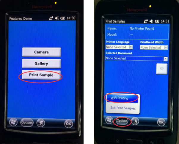 移動條碼打印機